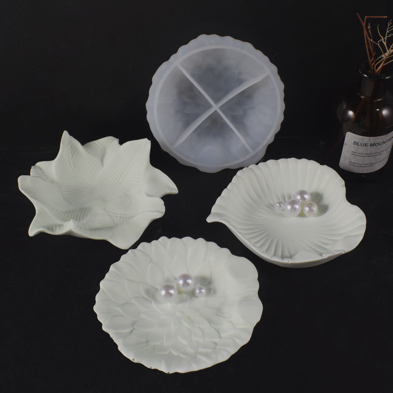 Plaster Cement DIY Leaf Dish M - огляд і ціна Art Craft Mirror