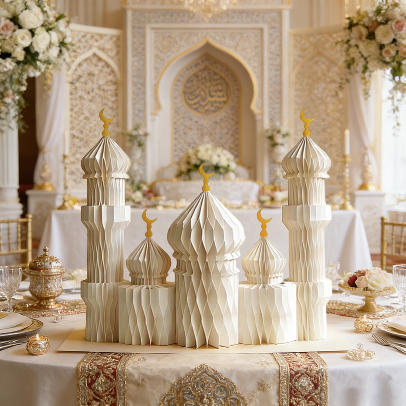 3D Honeycomb Paper Art Palace  - огляд і ціна Art Craft Earth Day