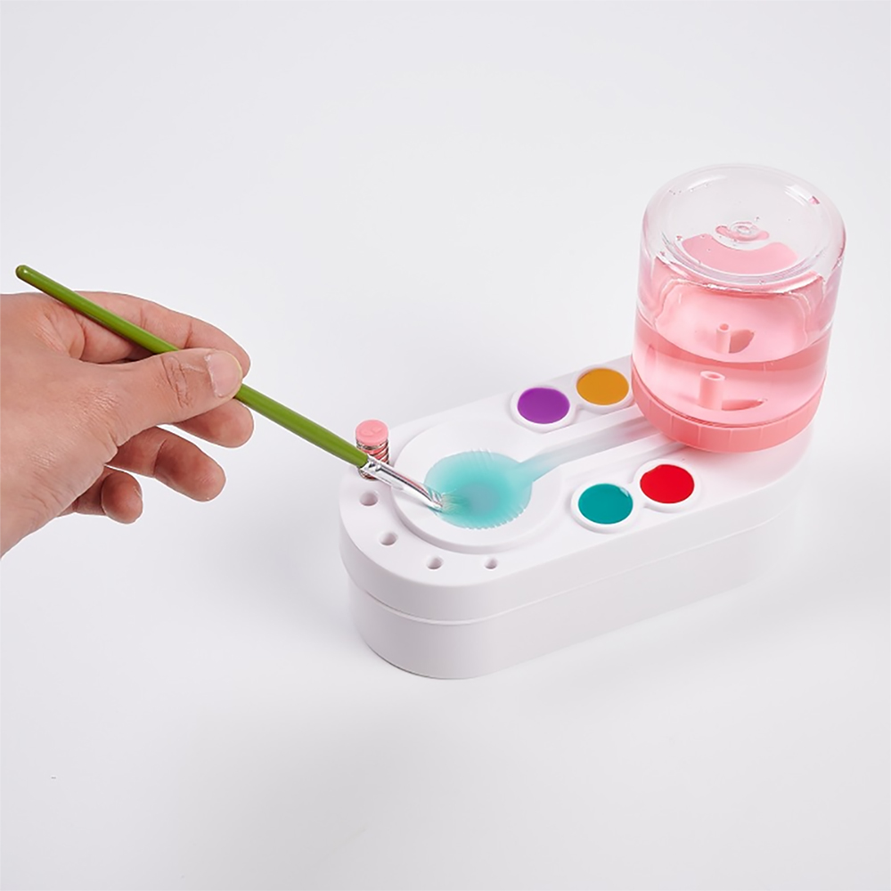 Paint Brush Cleaner With Drain - огляд і ціна Gouache Paint Set