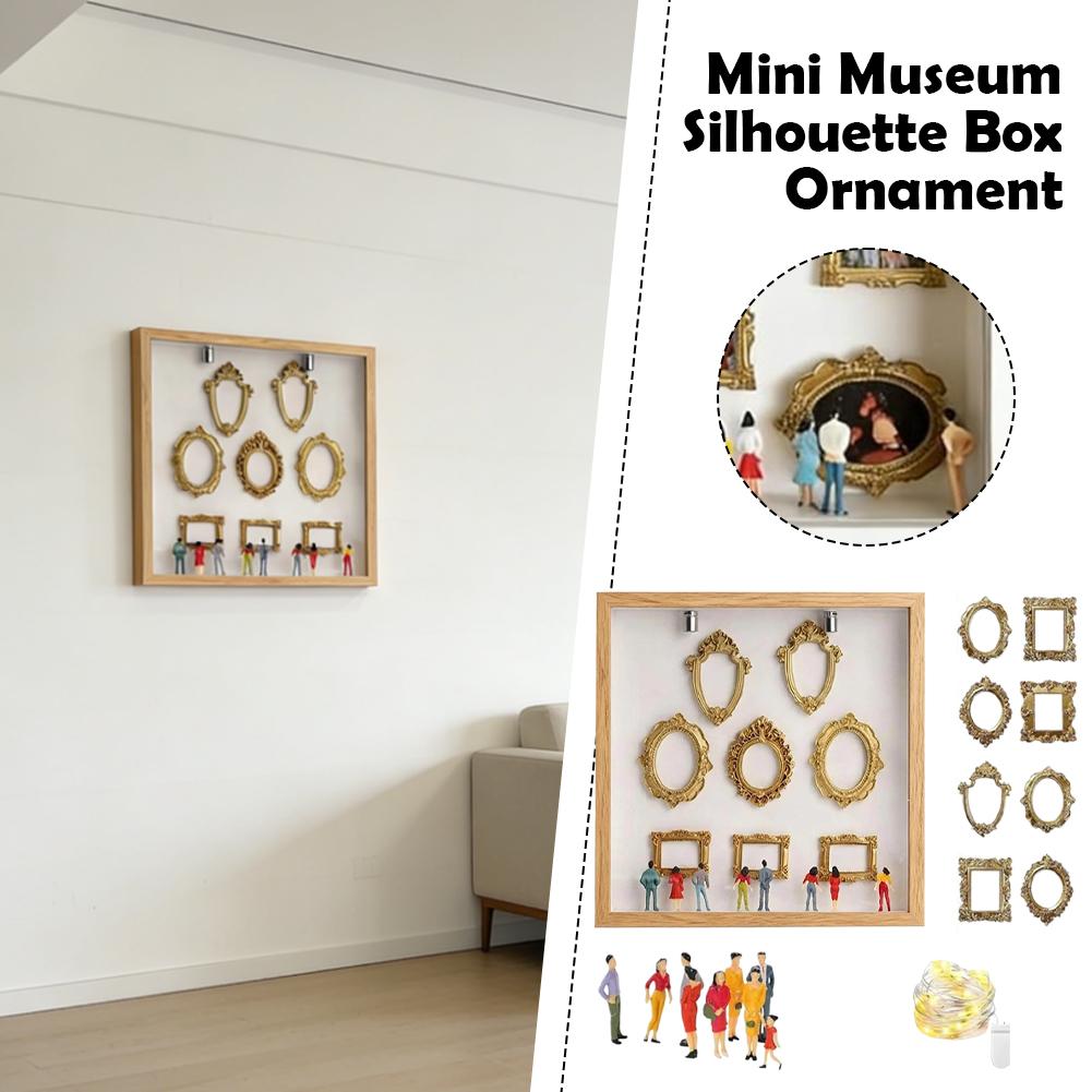 Mini Museum Silhouette Box DIY - огляд і ціна Art Craft Museum