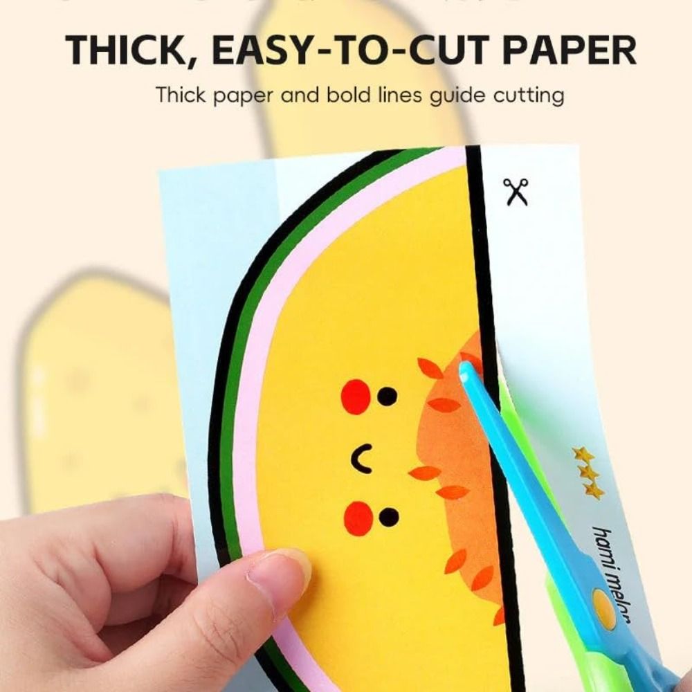 Safety Children Paper Cuttings - огляд і ціна Art Craft For Preschool