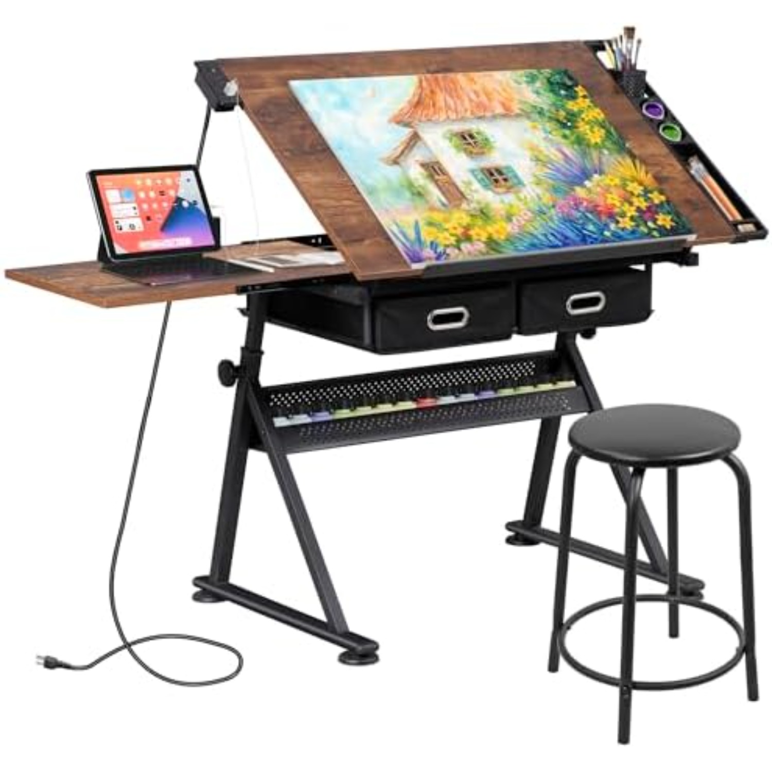 Adjustable Drafting Table with - огляд і ціна Art Craft & Architecture