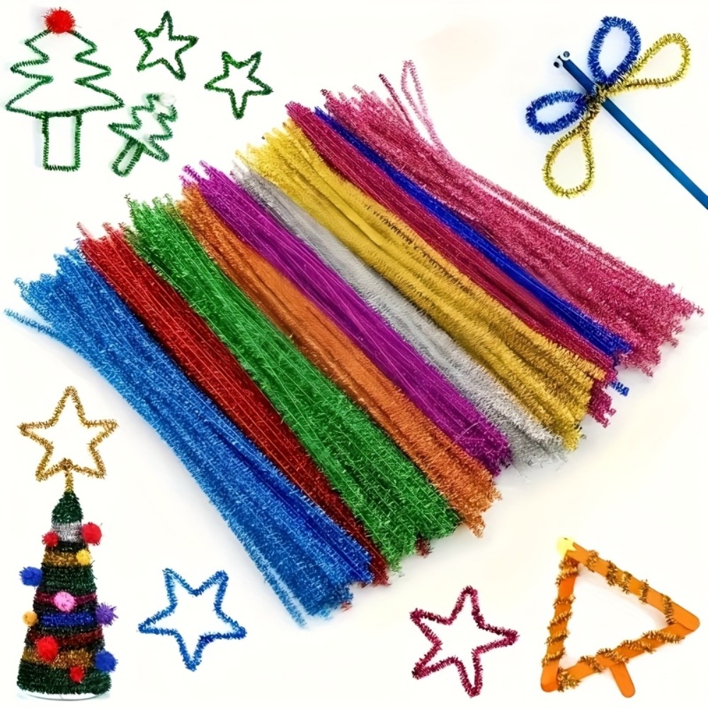 100Pcs 30cm Sparkling Plush Pi - огляд і ціна Art Craft Earth Day