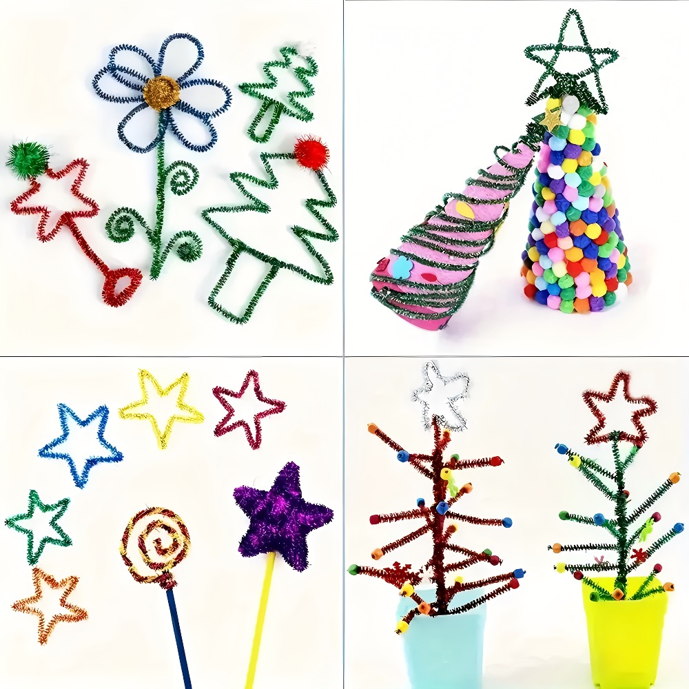 100Pcs 30cm Sparkling Plush Pi - огляд і ціна Art Craft Earth Day