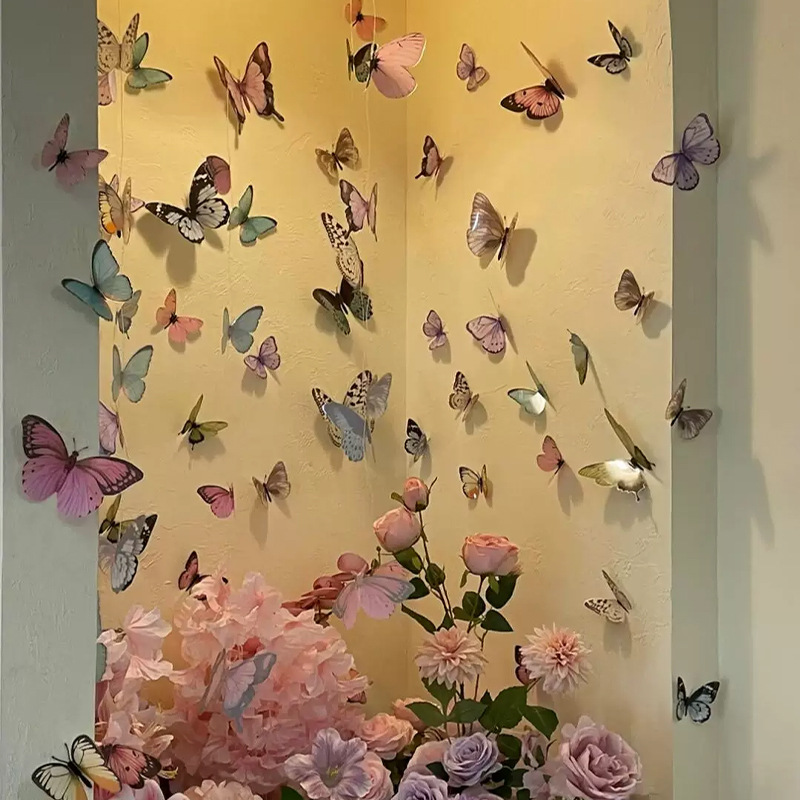 12pcs 3D Butterfly Wall Sticke - огляд і ціна Art Craft Earth Day