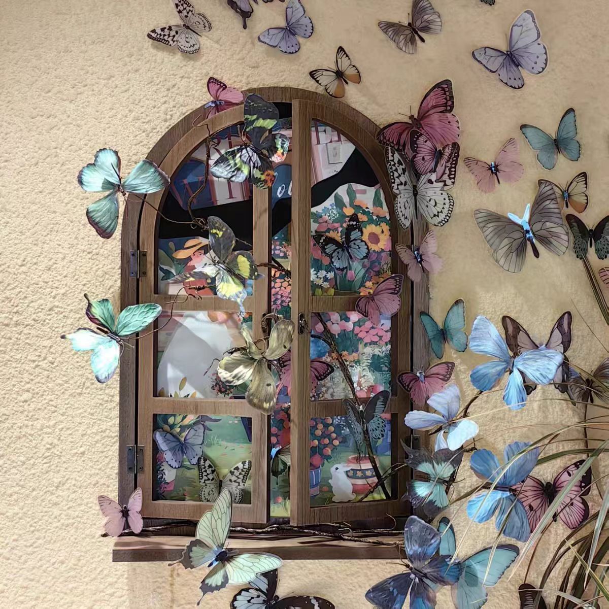 12pcs 3D Butterfly Wall Sticke - огляд і ціна Art Craft Earth Day