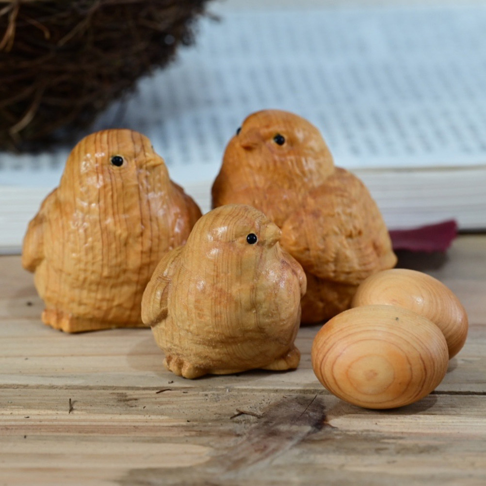 1Set Small Chick Sculpture Nat - огляд і ціна Art Craft Decoration Ideas