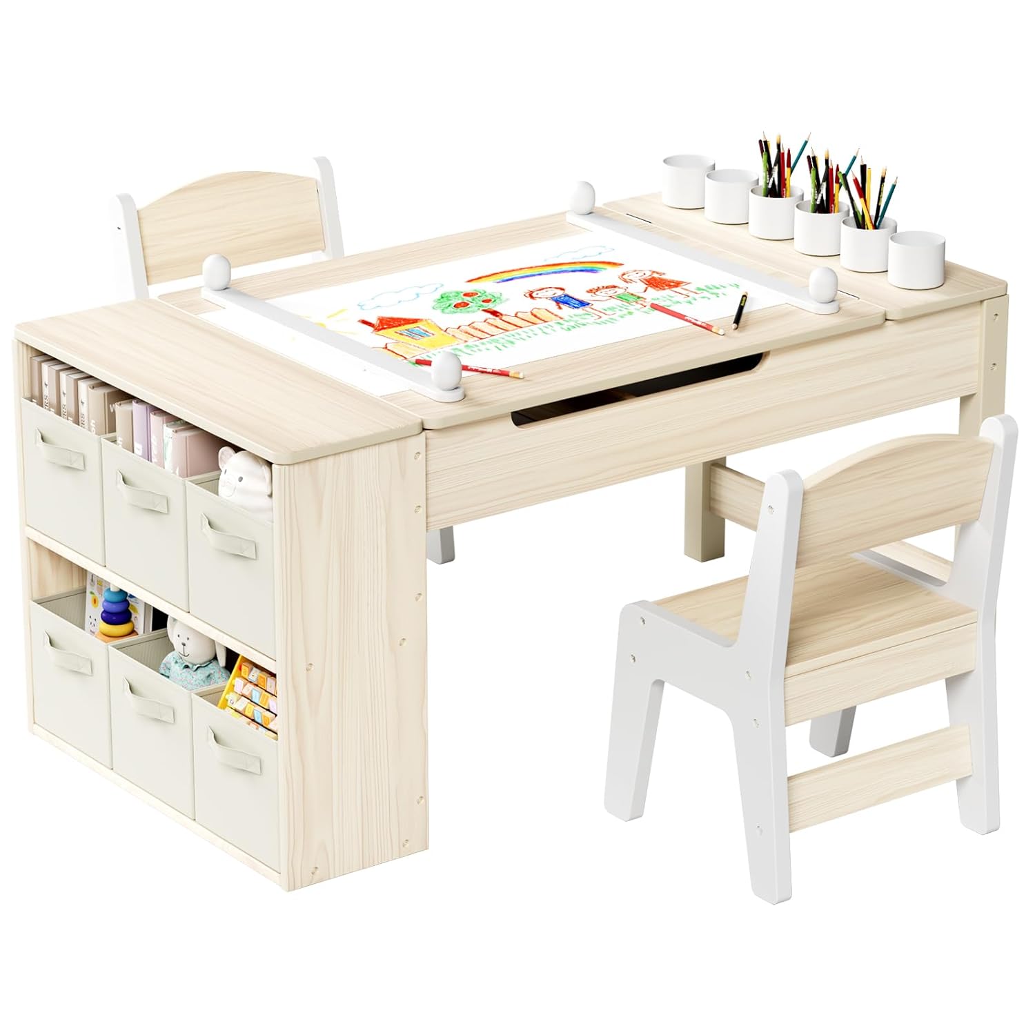 3 in 1 Kids Art Table and Chai - огляд і ціна School Of Art X Craft