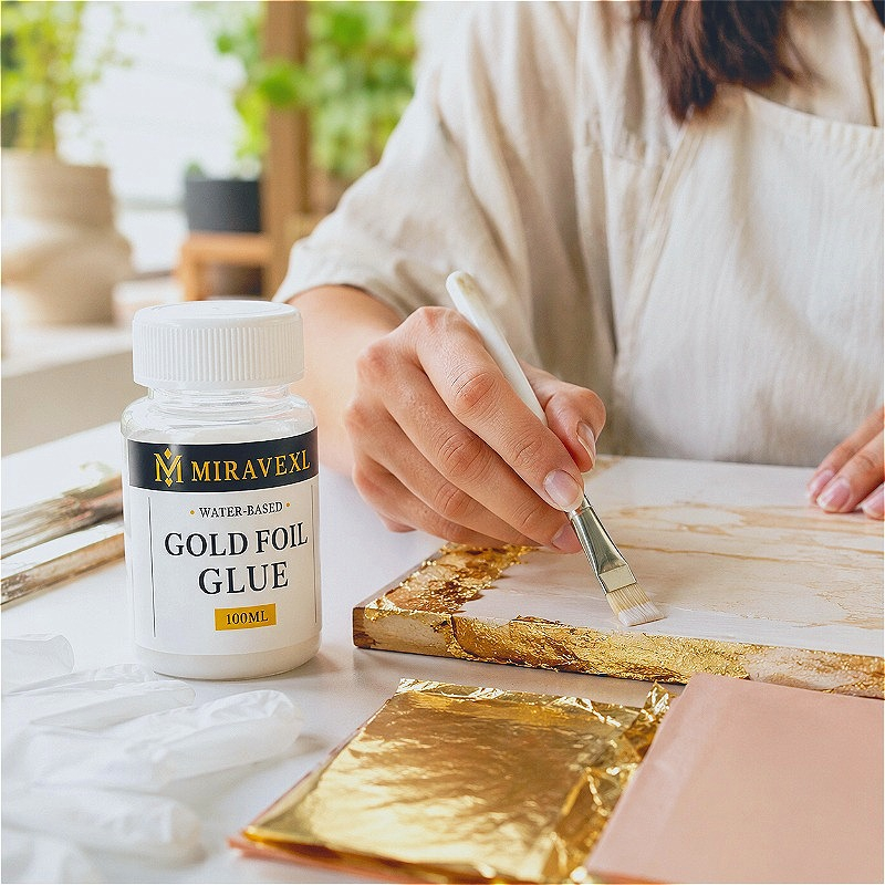 50/100ml Water Based Gold Foil - огляд і ціна Art Craft Earth Day