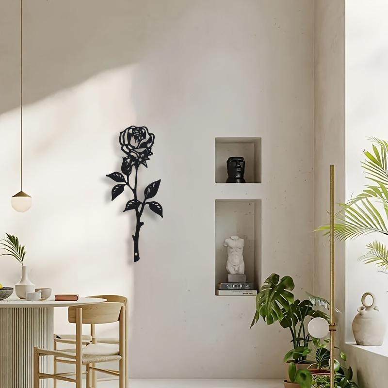 1pc Metal  Art Deco Rose Wall  - огляд і ціна Art Craft Door