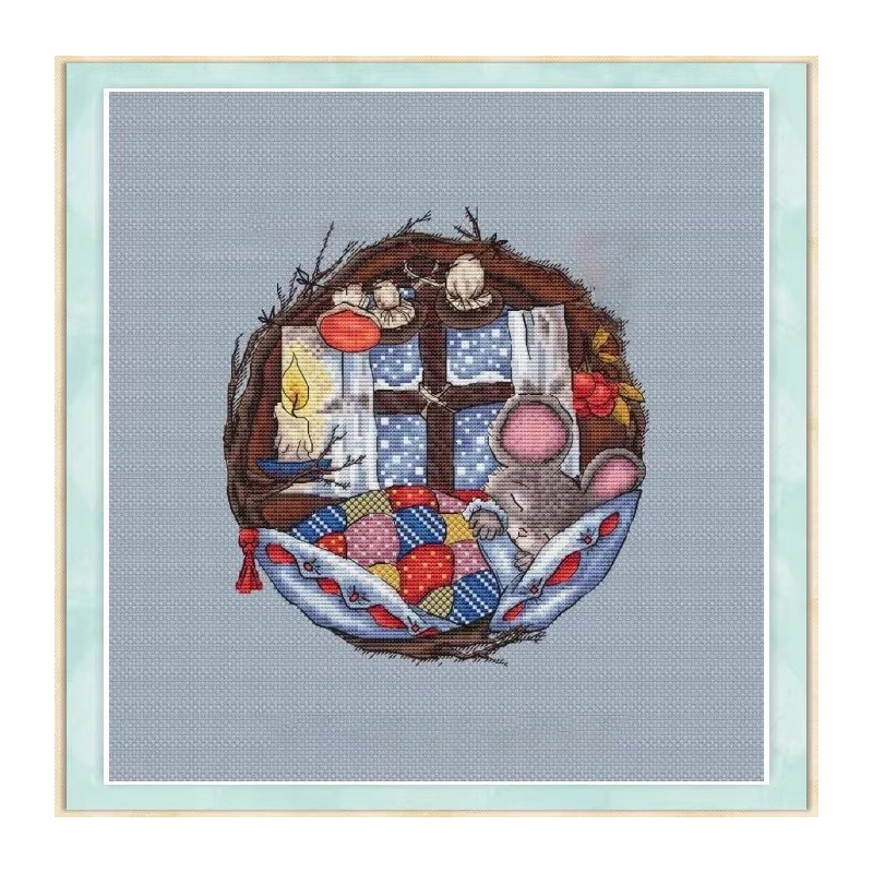 10755 Cross Stitch Kits Embroi - огляд і ціна Punch Needle Kit
