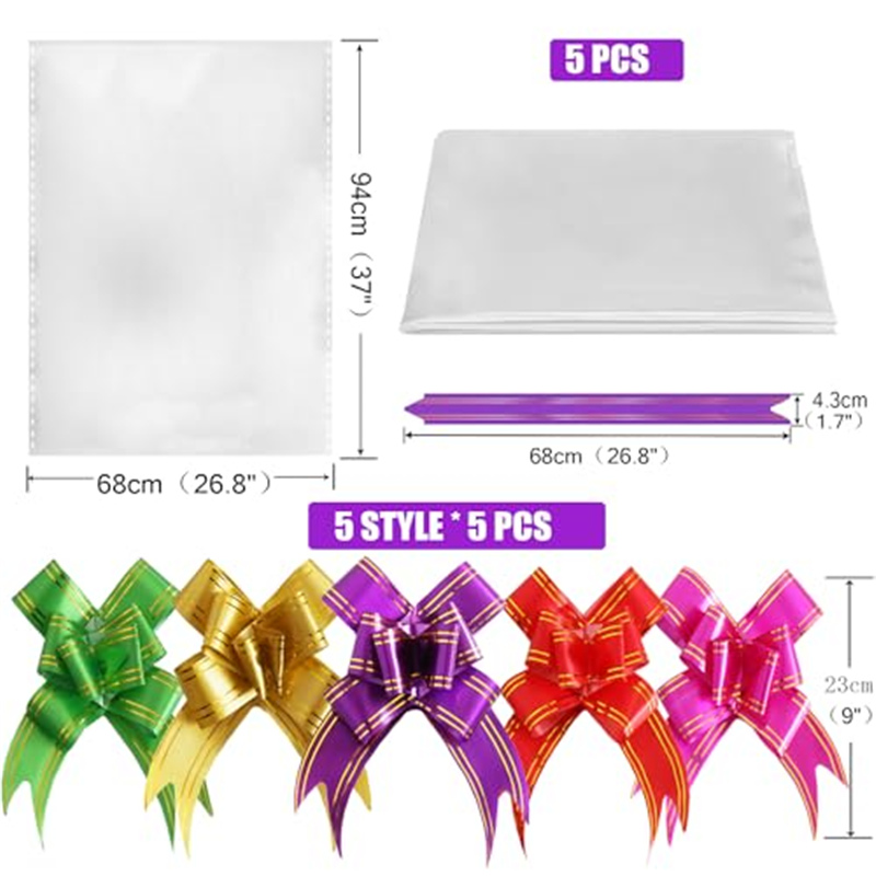 Big Clear Cellophane Wrap For  - огляд і ціна Art Craft Earth Day