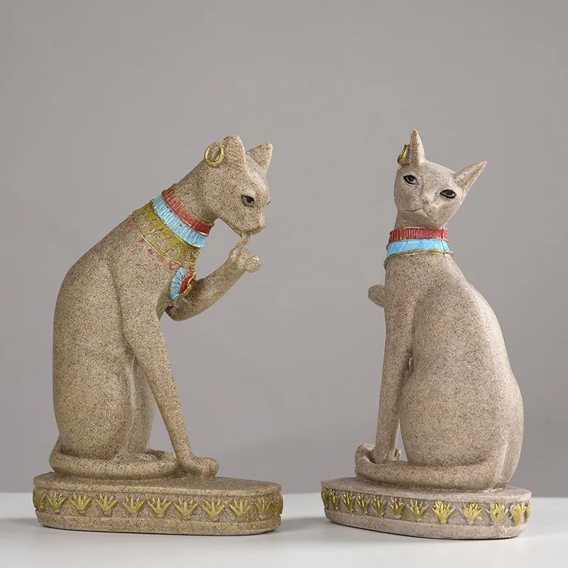 14cm Egyptian Cats God Art Sta - огляд і ціна Art Craft Decoration Ideas
