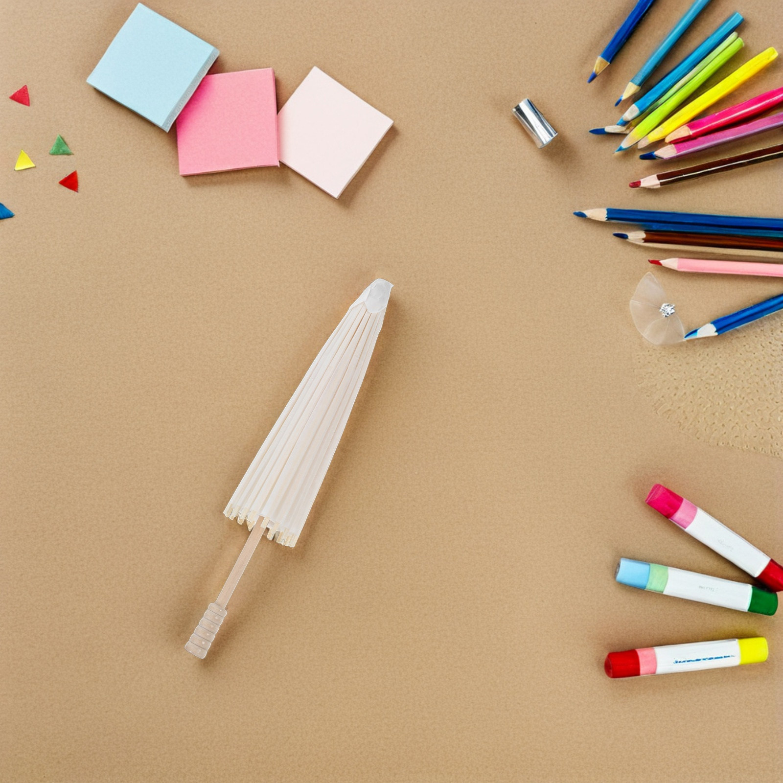 Blank Paper Umbrella for DIY P - огляд і ціна Art Craft Umbrella