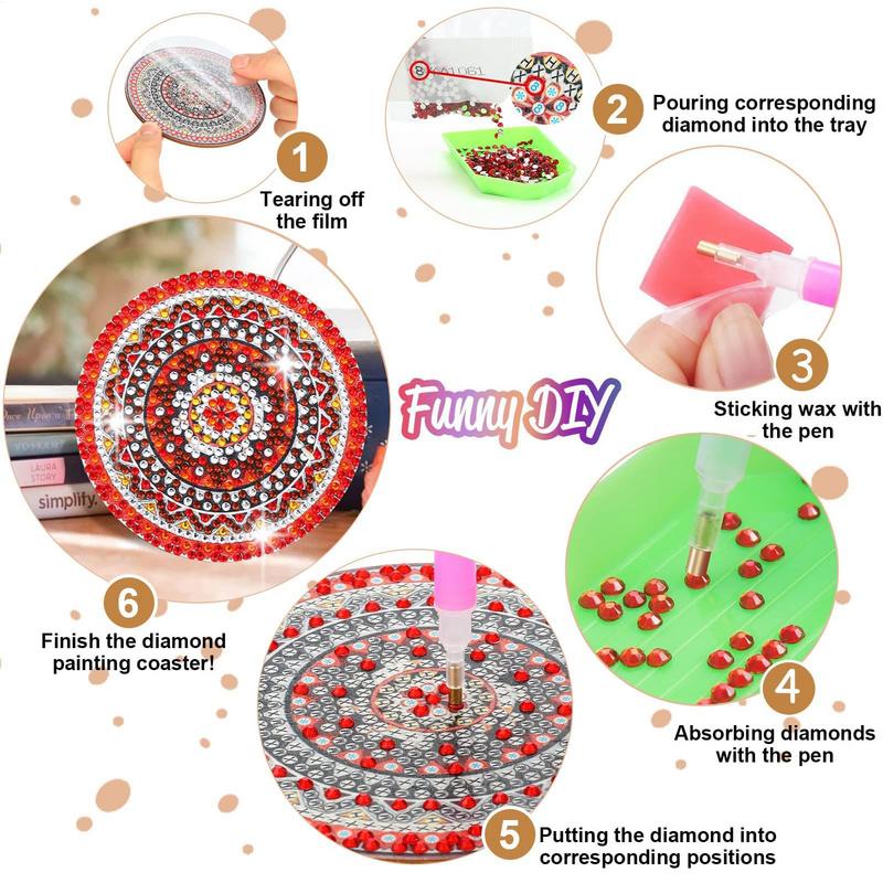 Gem Art Coasters Craft Kits Pa - огляд і ціна Art Craft Cup