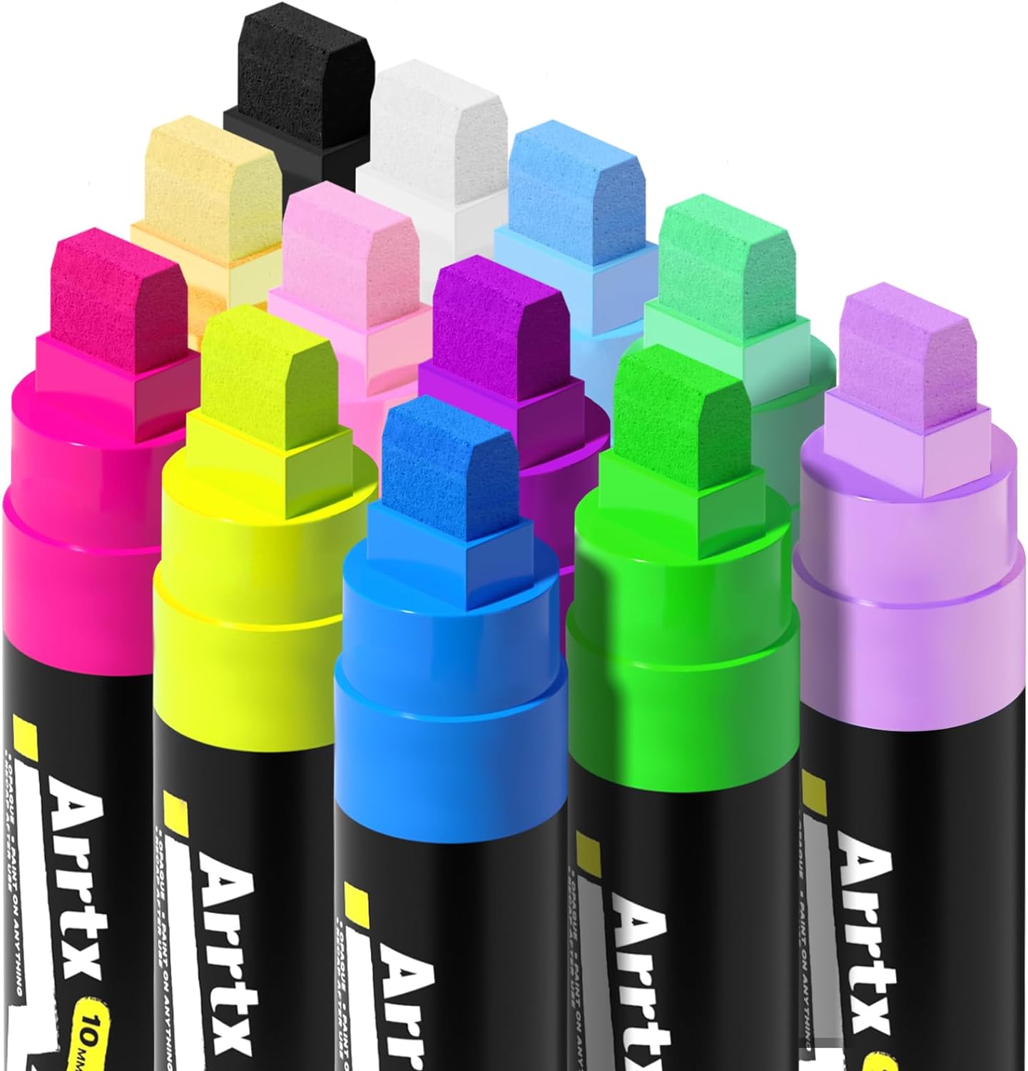 Arrtx Acrylic Paint Markers, 1 - огляд і ціна Art Craft Jumbo