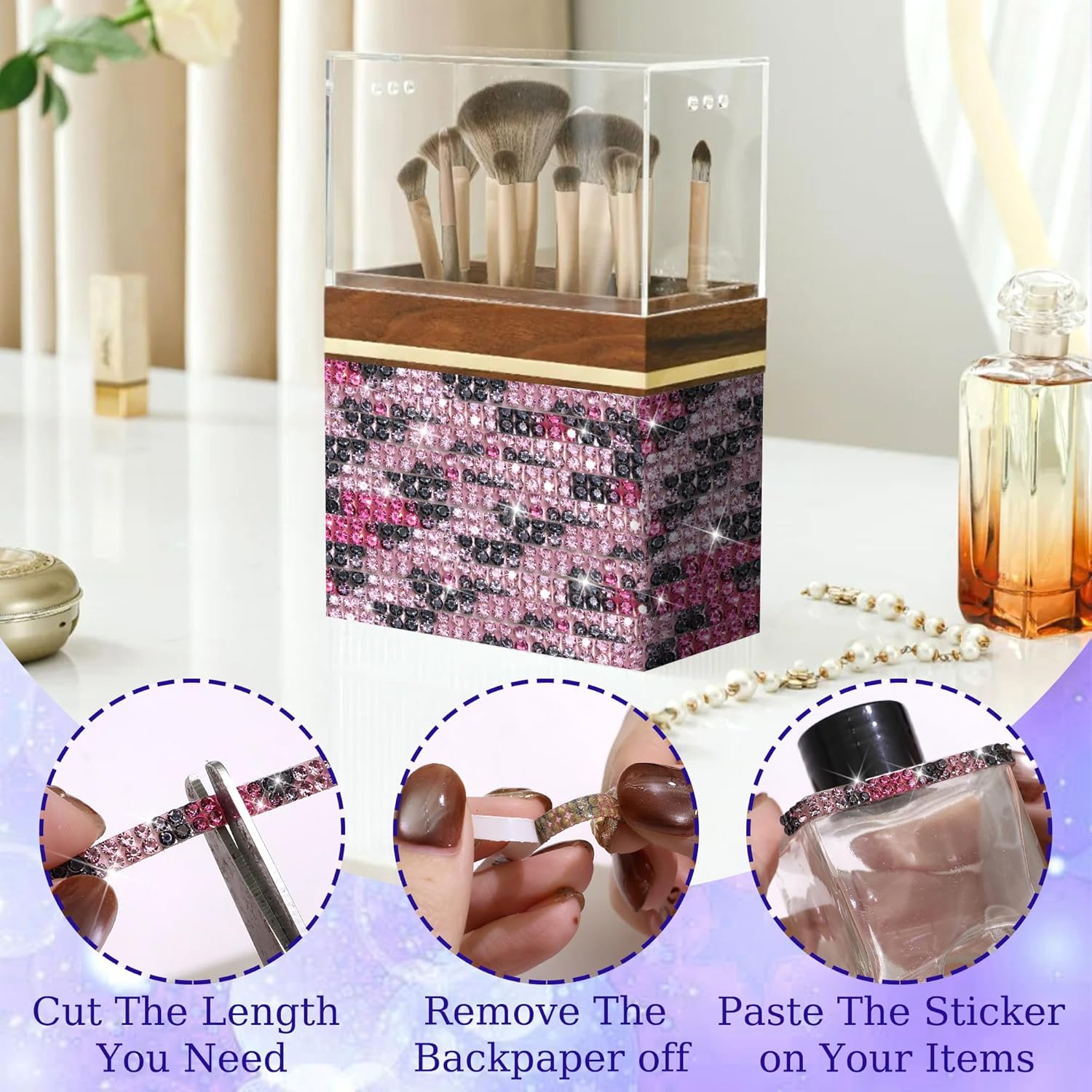 5 Yards Self-Adhesive Rhinesto - огляд і ціна Art Craft Hat