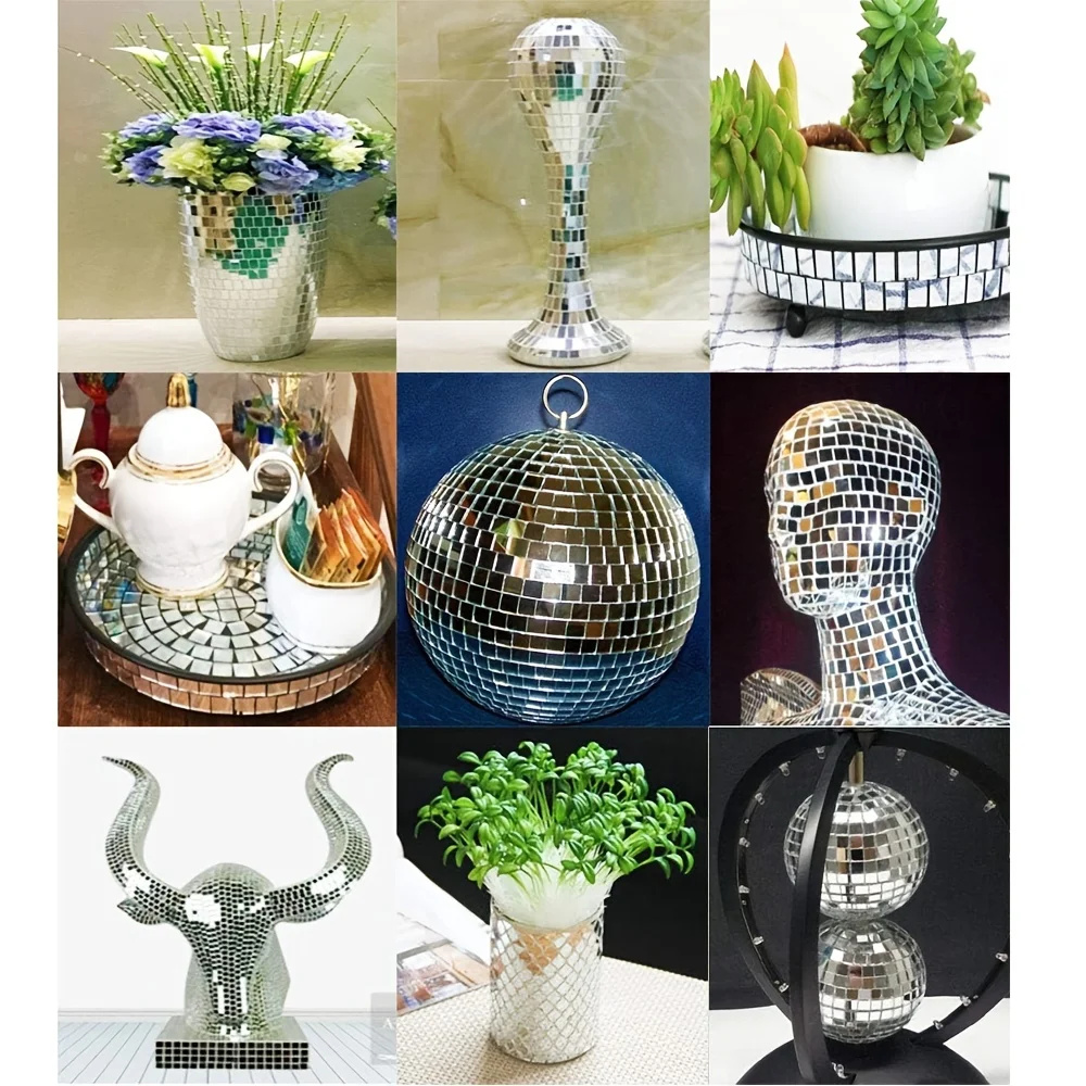 1/5pcs Disco Ball Mirror Stick - огляд і ціна Art Craft Mirror