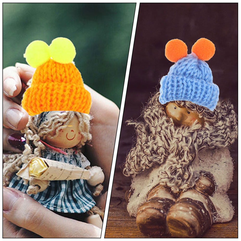 60Pcs Mini Knit Hats Wool Yarn - огляд і ціна Art Craft Hat