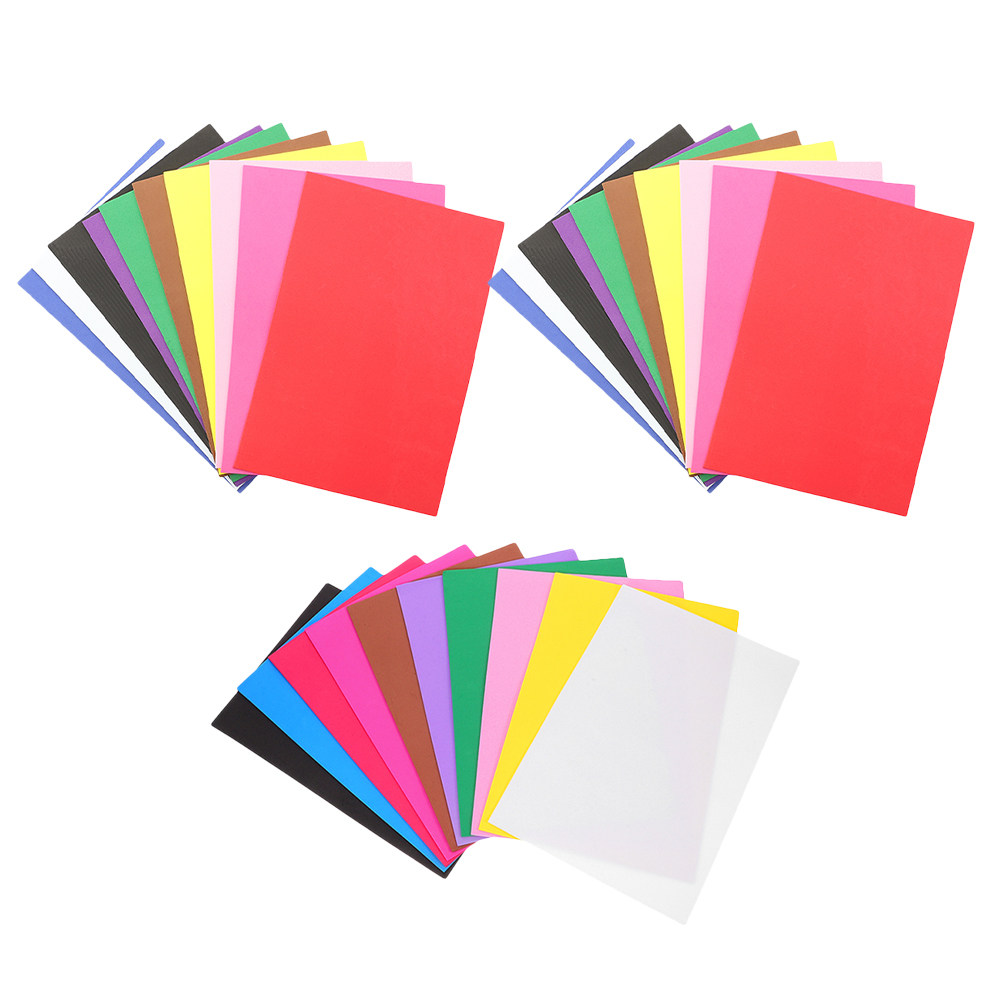 30Pcs Colorful Foam Paper Shee - огляд і ціна Art Craft For Preschool
