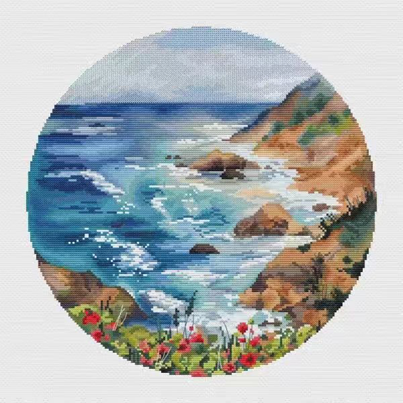 11217 Cross Stitch Kits Embroi - огляд і ціна Punch Needle Kit