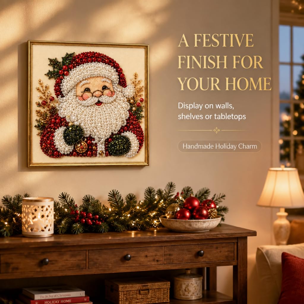 DIY Christmas Pearl Diamond Pa - огляд і ціна Art Craft Glasses Frames
