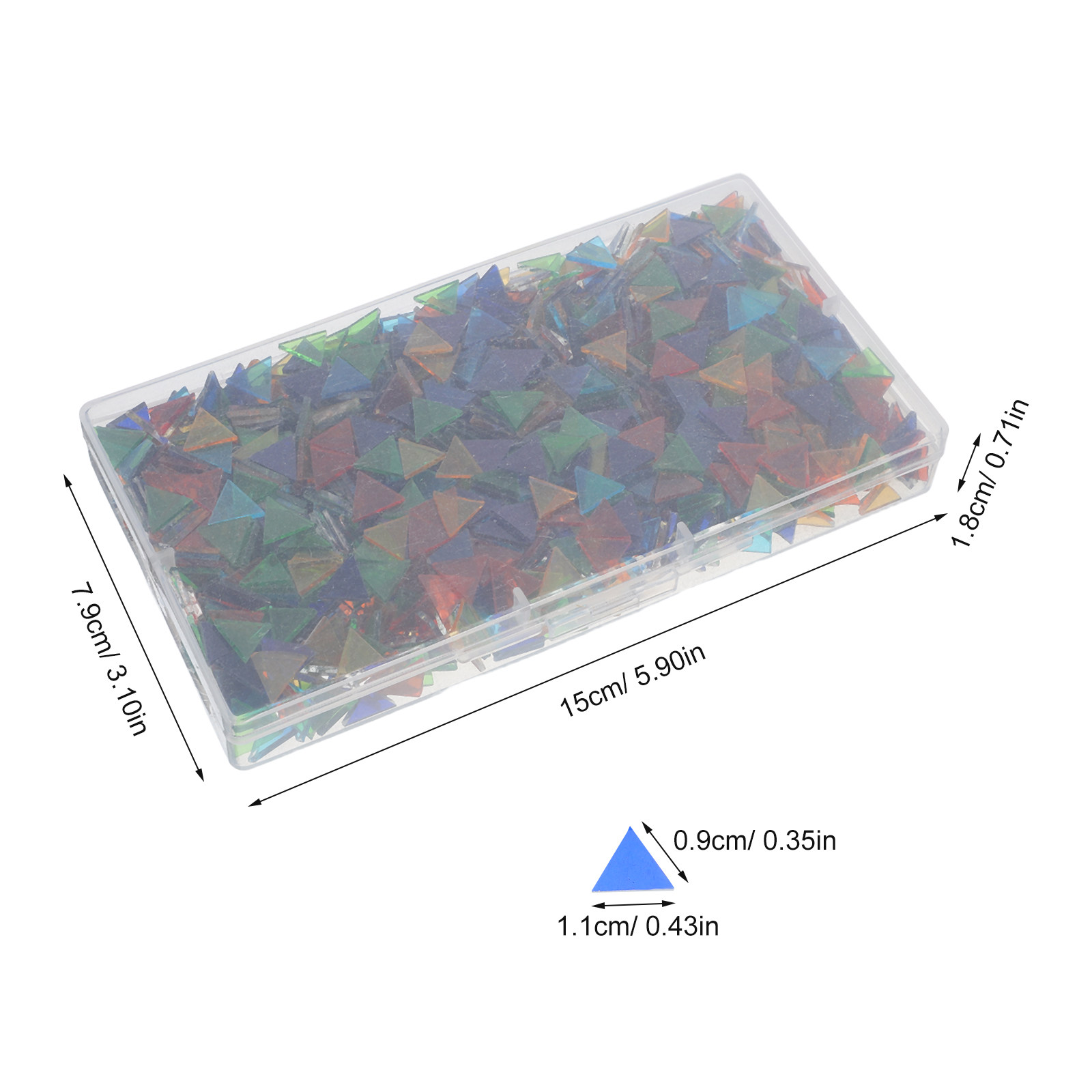 1273 Pcs Crafts Glass Mosaic T - огляд і ціна Art Craft Mirror
