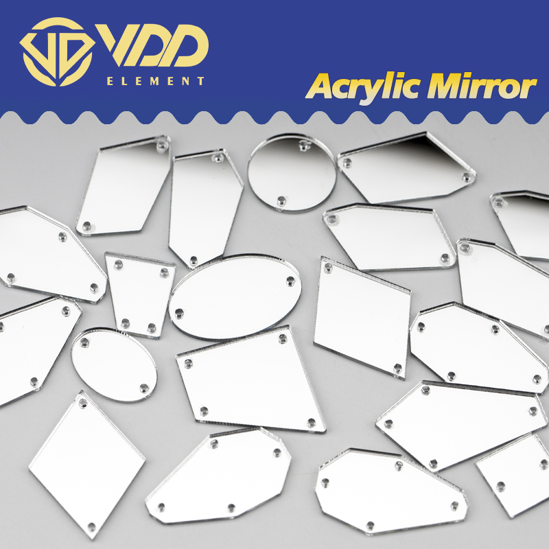VDD 30Pcs Mix Size Acrylic Mir - огляд і ціна Art Craft Mirror