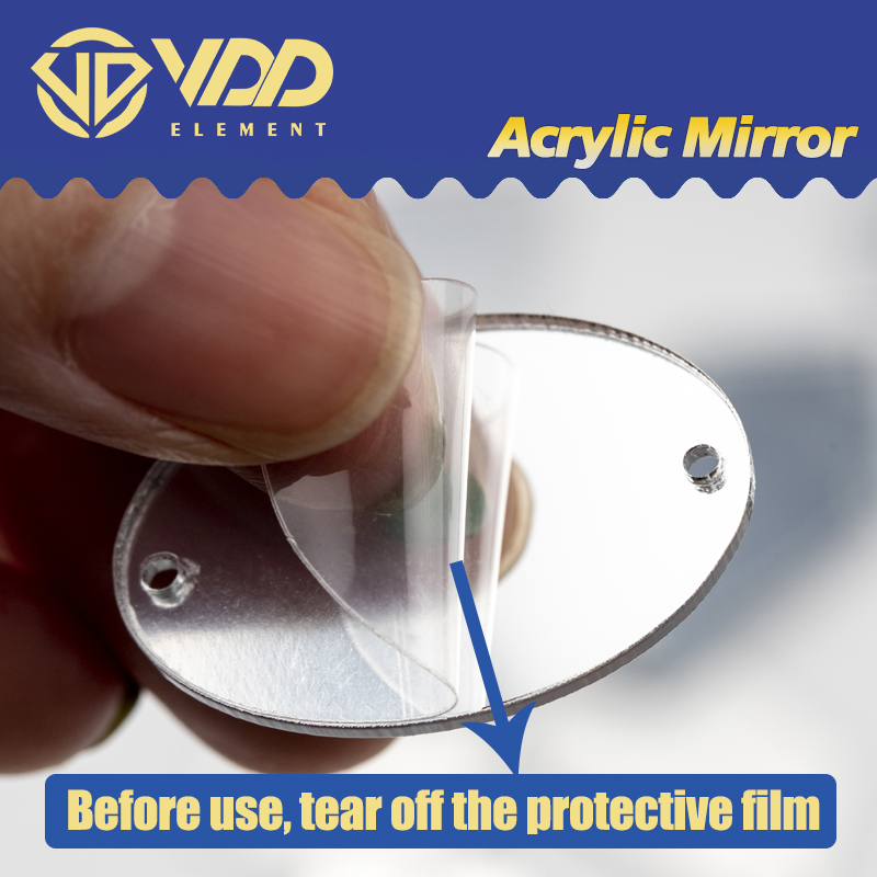 VDD 30Pcs Mix Size Acrylic Mir - огляд і ціна Art Craft Mirror